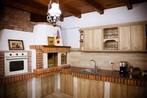 Nhà bếp/bếp nhỏ tại Casa Poenita
