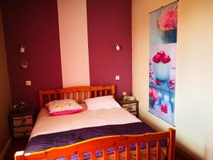 Postel nebo postele na pokoji v ubytování Hotel Ô Fil de L'ô