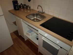 Η κουζίνα ή μικρή κουζίνα στο Apartment Rochstrasse Berlin +9 φωτογραφίες