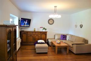 Χώρος καθιστικού στο Chalupa SIMIHOUSE