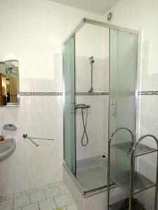 Koupelna v ubytování Penzion Severka