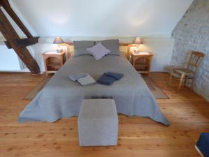 Cama ou camas em um quarto em Le Shamballa