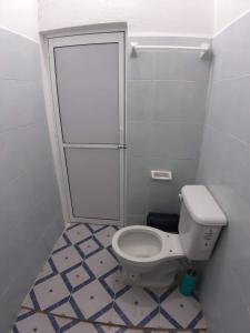 Koupelna v ubytování Habitaciones Chiquil Ha