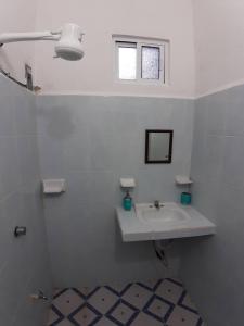 Koupelna v ubytování Habitaciones Chiquil Ha