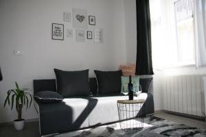 Posezení v ubytování Stylish Apartment in City Center