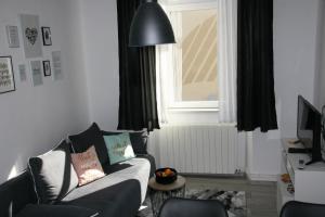 TV a/nebo společenská místnost v ubytování Stylish Apartment in City Center