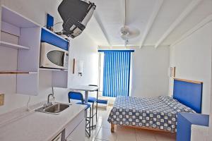 Postel nebo postele na pokoji v ubytování Hotel H Americas + 12 fotografií