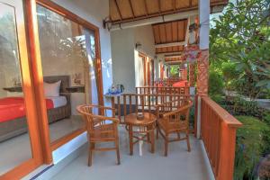 Χώρος καθιστικού στο Saren Villa