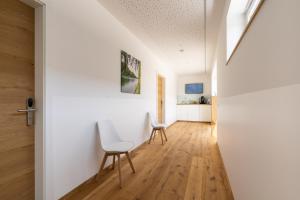 Postel nebo postele na pokoji v ubytování Aparthotel nah dran
