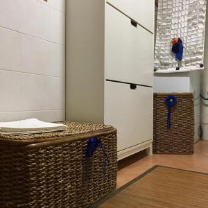 Et badeværelse på Dimora dei saraceni