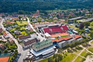 Letecký snímek ubytování Hotel Skansen Båstad