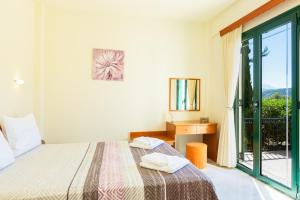 Postel nebo postele na pokoji v ubytování Harmony