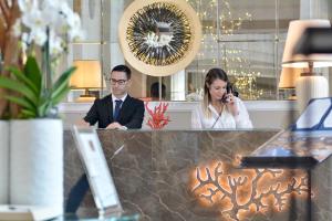 Palazzo del Corso – Boutique Hotel 로비 또는 리셉션