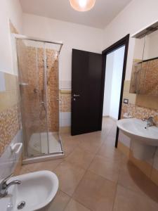 Koupelna v ubytování Casa Graziella