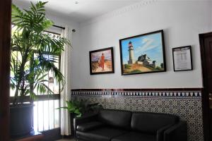 Posezení v ubytování Hotel Cabello