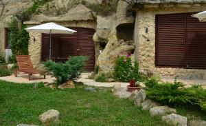 Zahrada ubytování Sirocave barlang apartmanok