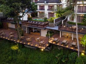 Zahrada ubytování Annupuri Villas Bali