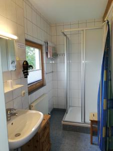 Baðherbergi á Oberstockinghof