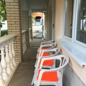Balkón alebo terasa v ubytovaní Stella Apartman