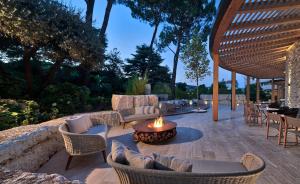 Istumisnurk majutusasutuses Esplanade Tergesteo - Luxury Retreat