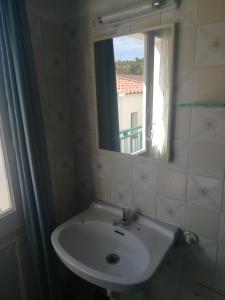 Koupelna v ubytování Can Pau Santa Parascheva