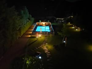 Kolam renang di atau dekat dengan Haus am Wald