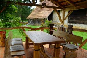 Patio nebo venkovní prostory v ubytování Dorina hiža