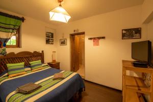 TV a/nebo společenská místnost v ubytování MYKONOS - Adult Hotel