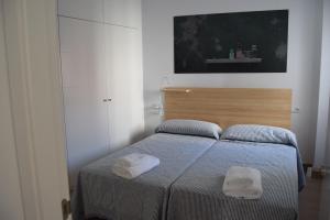 Postel nebo postele na pokoji v ubytování PNP17 BI