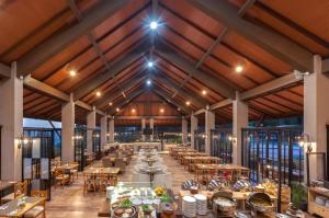 Restaurace v ubytování Nava Hotel Tawangmangu