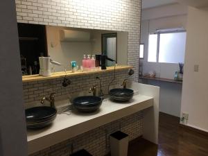 Küche/Küchenzeile in der Unterkunft Hostel Mallika