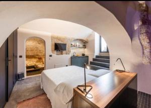 Kuchyňa alebo kuchynka v ubytovaní Borgo 35 Relax & Spa