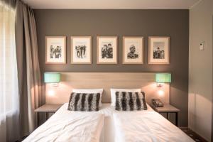 Cama o camas de una habitación en Myrkdalen Resort Hotel