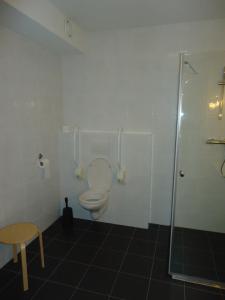 Koupelna v ubytování Hotel en Restaurant de Stripe