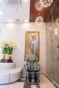 Χώρος καθιστικού στο Nagila Boutique Hotel