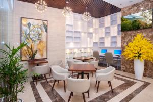 Χώρος καθιστικού στο Nagila Boutique Hotel