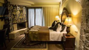 Posteľ alebo postele v izbe v ubytovaní Archontopetra Boutique Hotel