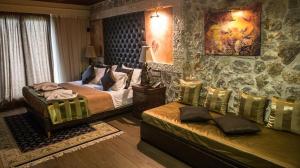 Posteľ alebo postele v izbe v ubytovaní Archontopetra Boutique Hotel