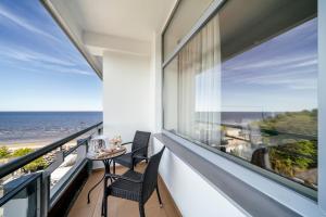 Nespecifikovaný výhled na moře nebo výhled na moře při pohledu z hotelu