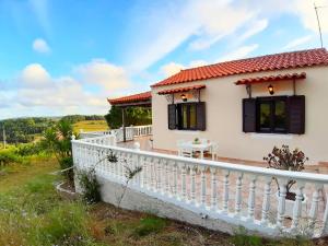 Rõdu või terrass majutusasutuses Nature Villa