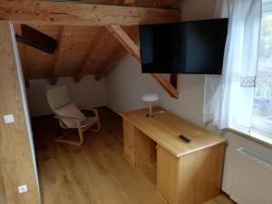 TV a/nebo společenská místnost v ubytování Eddy ´s Panorama Suite
