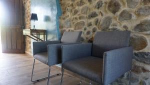 Zona de estar de Apartamentos Rurales Sobremazas