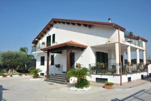 The building in which a panziókat is located