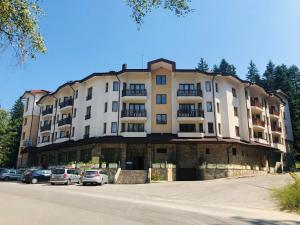 Budova, kde se aparthotel nachází