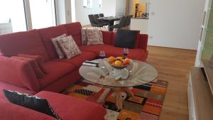 Posedenie v ubytovaní Loft #11 mit großer Loggia und Terrasse