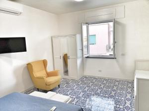 TV a/nebo společenská místnost v ubytování Calise guest house B
