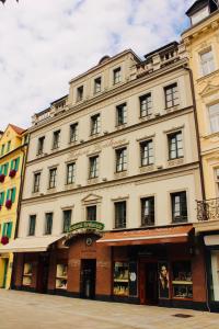 Budynek, w którym mieści się hotel