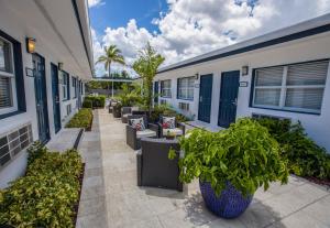Zahrada ubytování Hollywood Beach Suites and Hotel