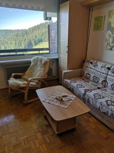 Posezení v ubytování Simonhöhe Appartment with Swimmingpool