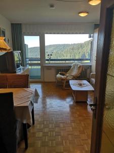 Posezení v ubytování Simonhöhe Appartment with Swimmingpool